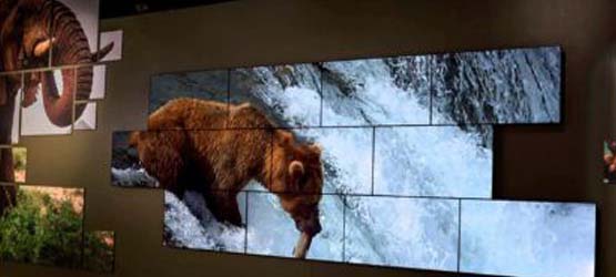 Videowall asimetrico